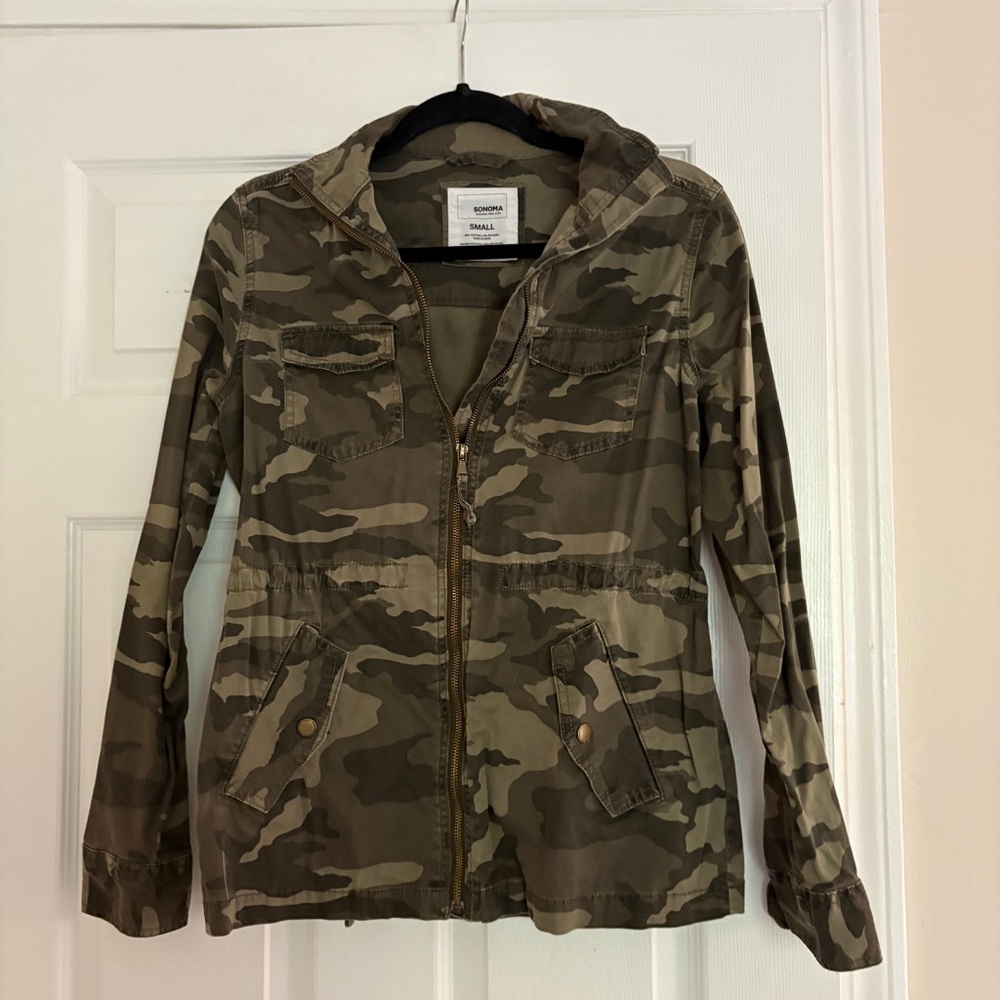 Sonoma Women's Camouflage Utility Jacket
